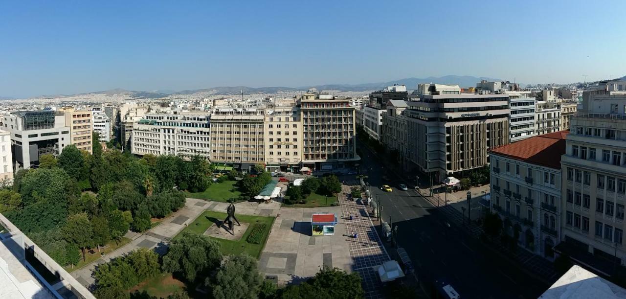 Ferienwohnung Athens Center Panoramic Flats Exterior foto
